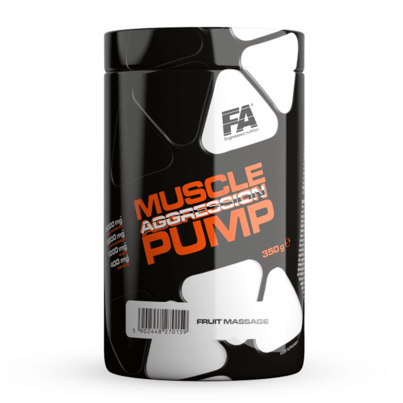 Suplement Przedtreningowy Wieloskładnikowy Fitness Authority Muscle Pump Aggression 350g
