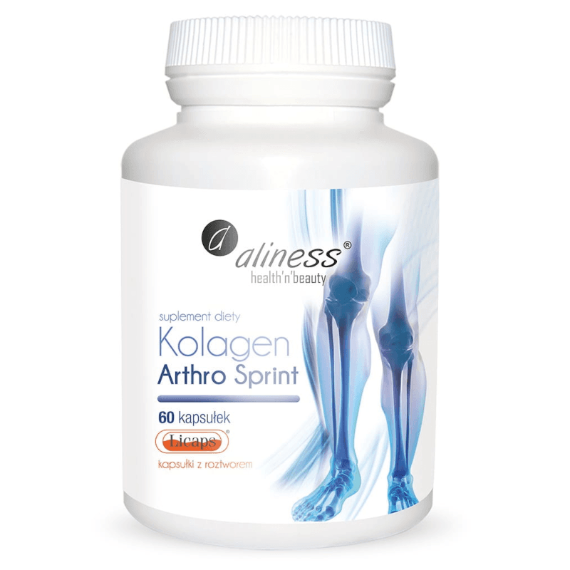 Regeneracja Stawów Kompleks Aliness Kolagen Arthro Sprint 60kaps