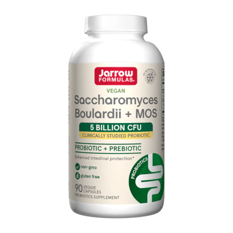 Wsparcie Jelit Probiotyki Jarrow Formulas Saccharomyces Boulardii + Mos 90vkaps