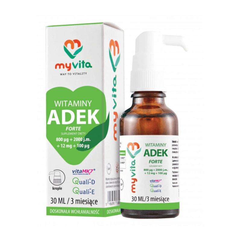 Witaminy ADEK MyVita Forte 30ml