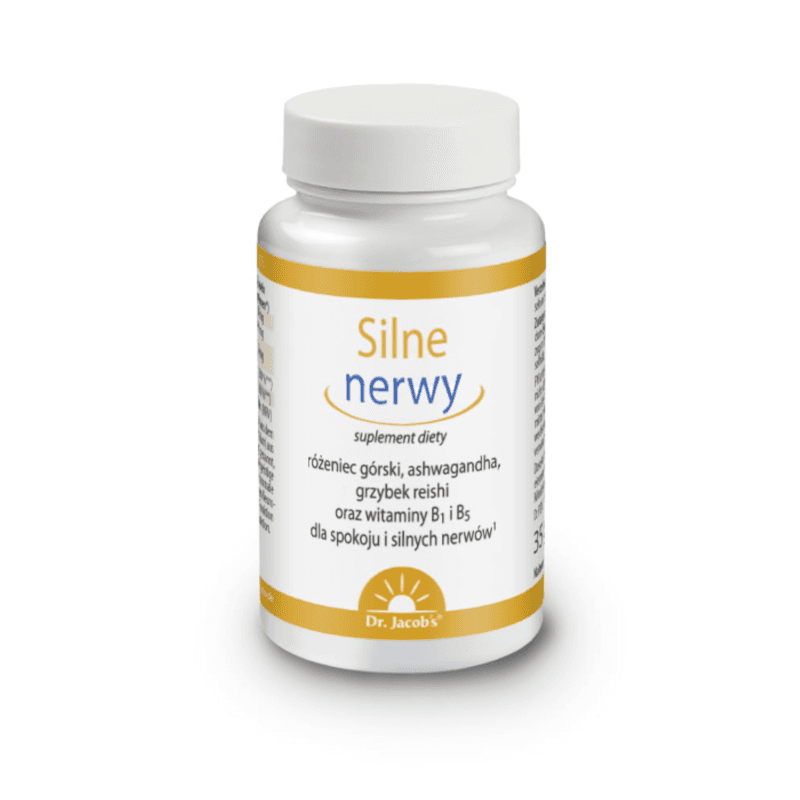 Adaptogeny Kompleks Dr. Jacob's Silne nerwy 100kaps