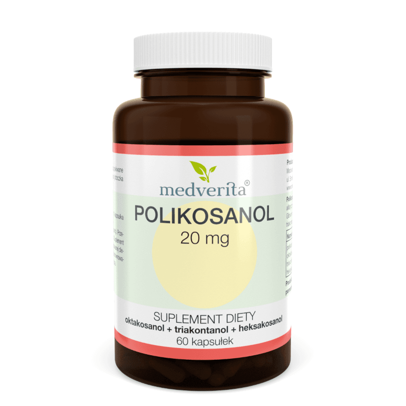 Cholesterol Polikosanol MEDVERITA Polikosanol 20mg 60kaps