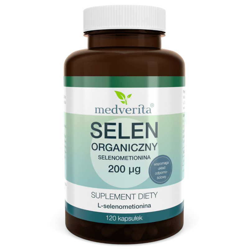 Minerały Selen MEDVERITA Selen Organiczny 120kaps
