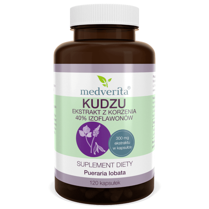 Detoks Korzeń Kudzu MEDVERITA Kudzu 300mg 120kaps