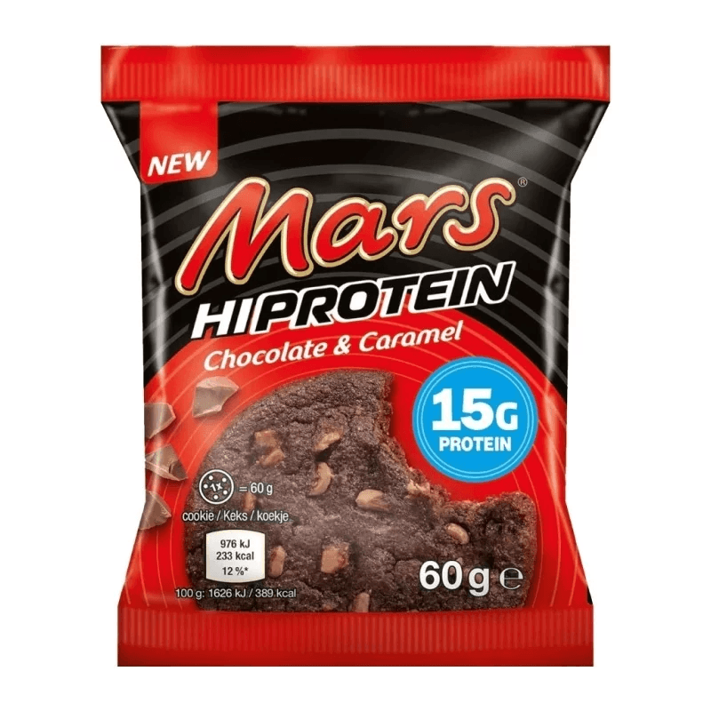 Zdrowa Żywność Ciastka Proteinowe MARS HiProtein Cookie Chocolate Caramel 60g
