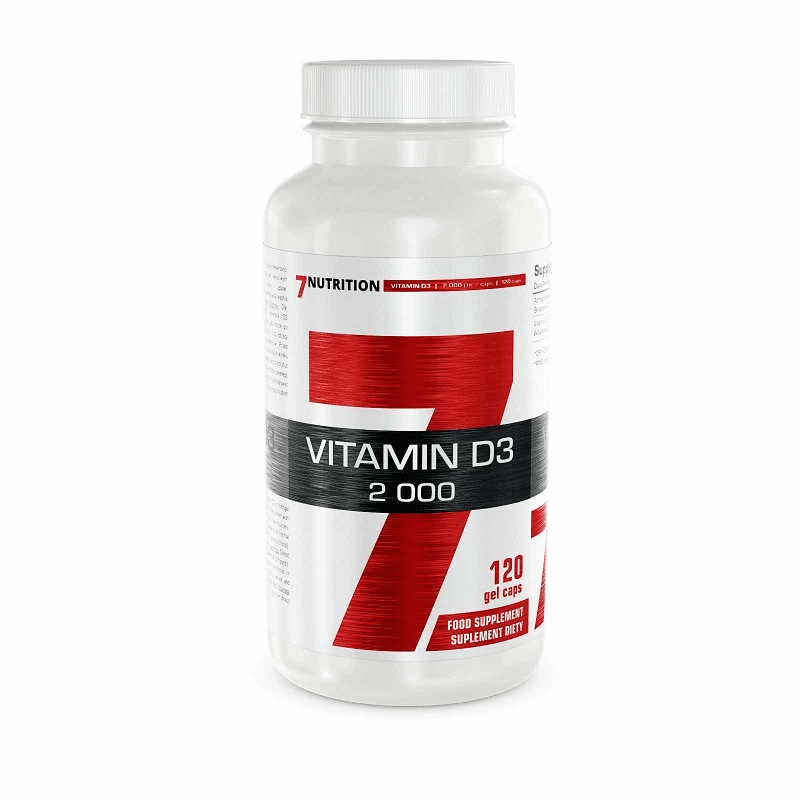 Witamina D 7Nutrition Vitamin D3 2000 120kaps