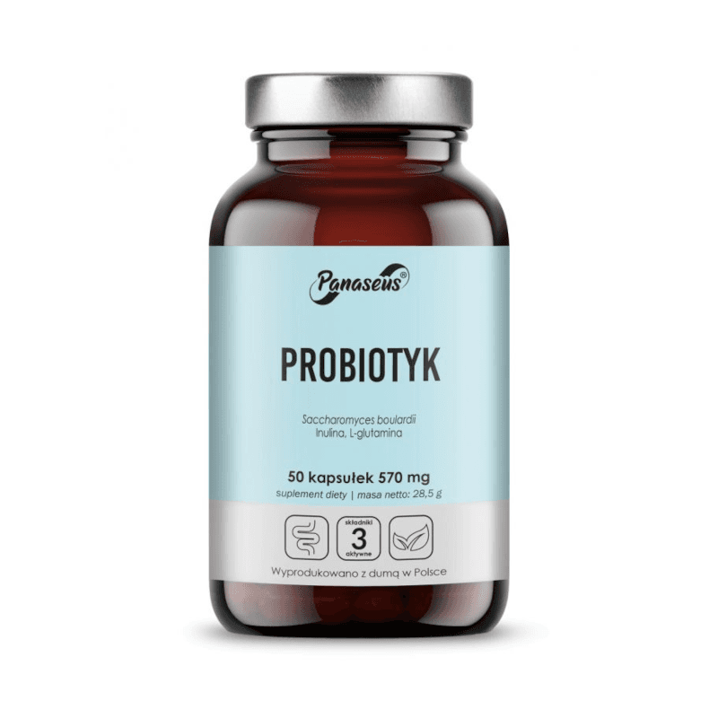 Wsparcie Jelit Probiotyki Panaseus Probiotyk 50kaps