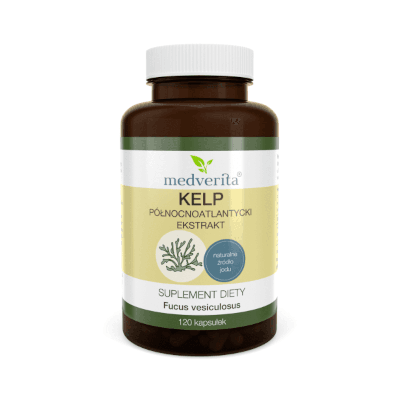 Minerały Jod MEDVERITA Kelp 120kaps