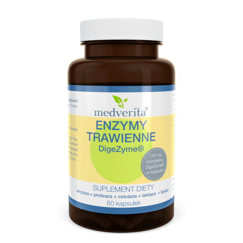 Trawienie Enzymy Trawienne MEDVERITA Enzymy Trawienne 60kaps