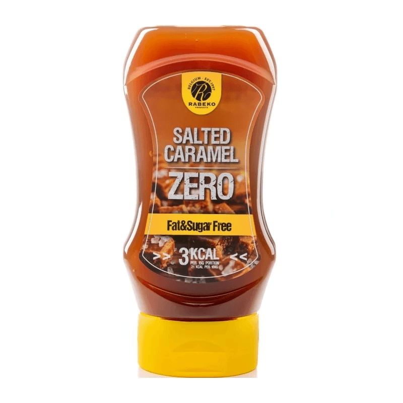 Sos Zero Słodki Rabeko Zero Sauce Salted Caramel 350ml