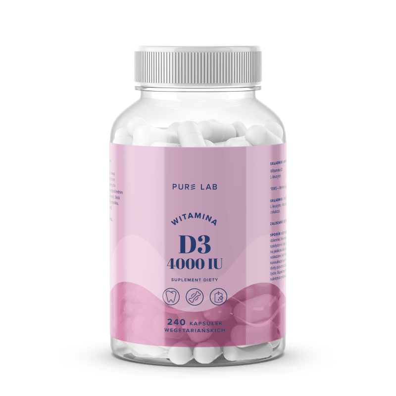 Witamina D Aura Herbals Witamina D3 4000IU 240kaps