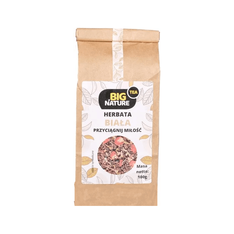 Herbaty Big Nature Herbata biała Przyciągnij miłość 100g
