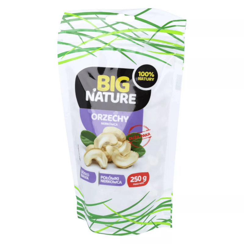Zdrowa Żywność Orzechy Big Nature Orzechy Nerkowca 250g