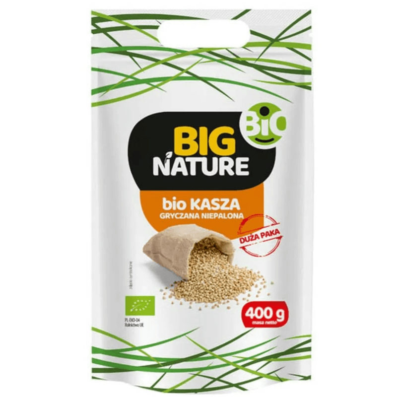 Zdrowa Żywność Kasza Big Nature Kasza gryczana niepalona bio 400g