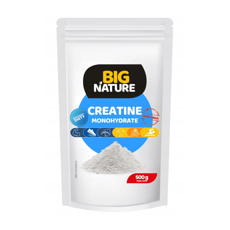 Kreatyna Monohydrat Big Nature Monohydrat Kreatyny 500g