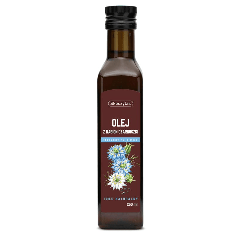 Zdrowa Żywność Olej Skoczylas Olej z nasion czarnuszki 250ml