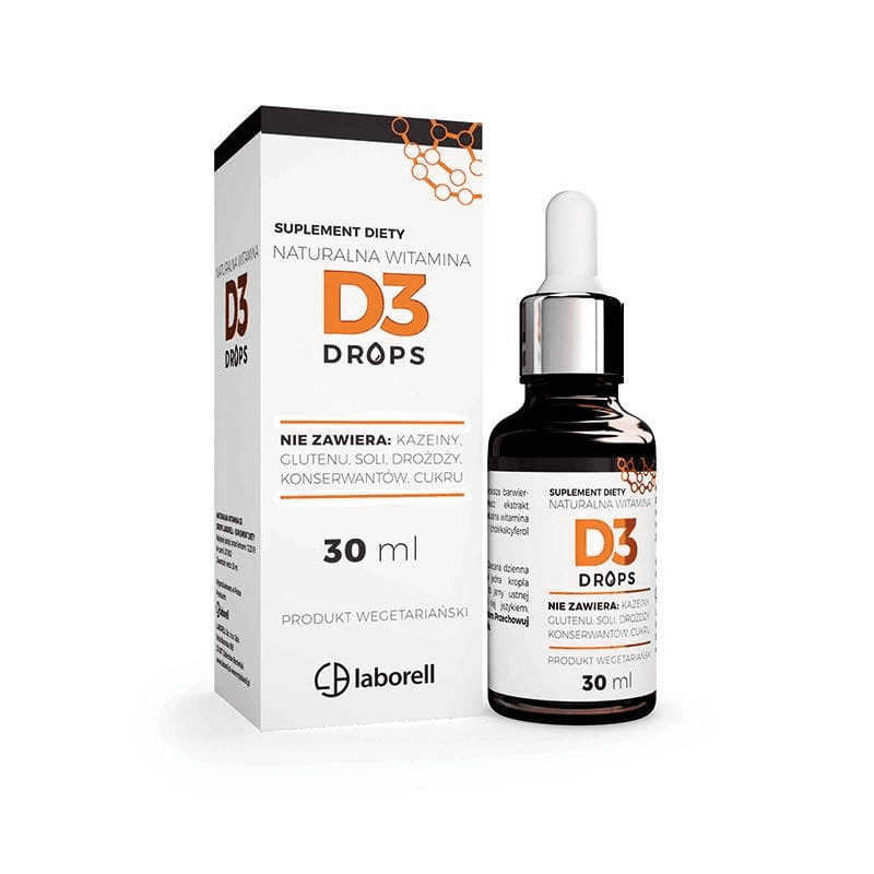 Witamina D Laborell D3 drops 30ml