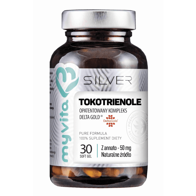 Antyoksydanty Witamina E MyVita Silver Pure 100% Tokotrienole 30kaps