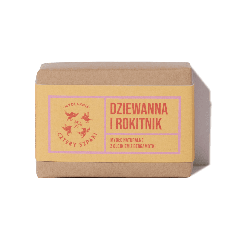 Kosmetyki Naturalne 4 Szpaki Mydło dziewanna rokitnik 110g