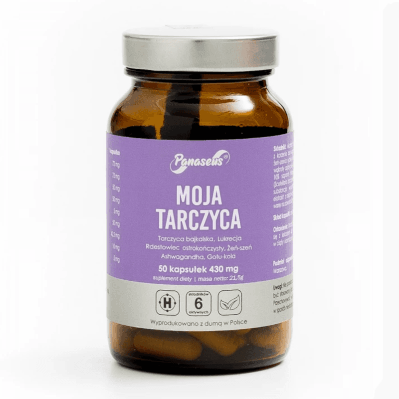 Zdrowa Tarczyca Panaseus Moja tarczyca 50kaps