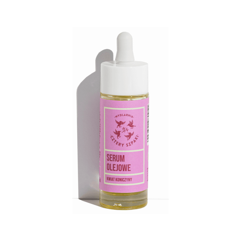 Kosmetyki Naturalne 4 Szpaki Serum olejowe Kwiat koniczyny 30ml