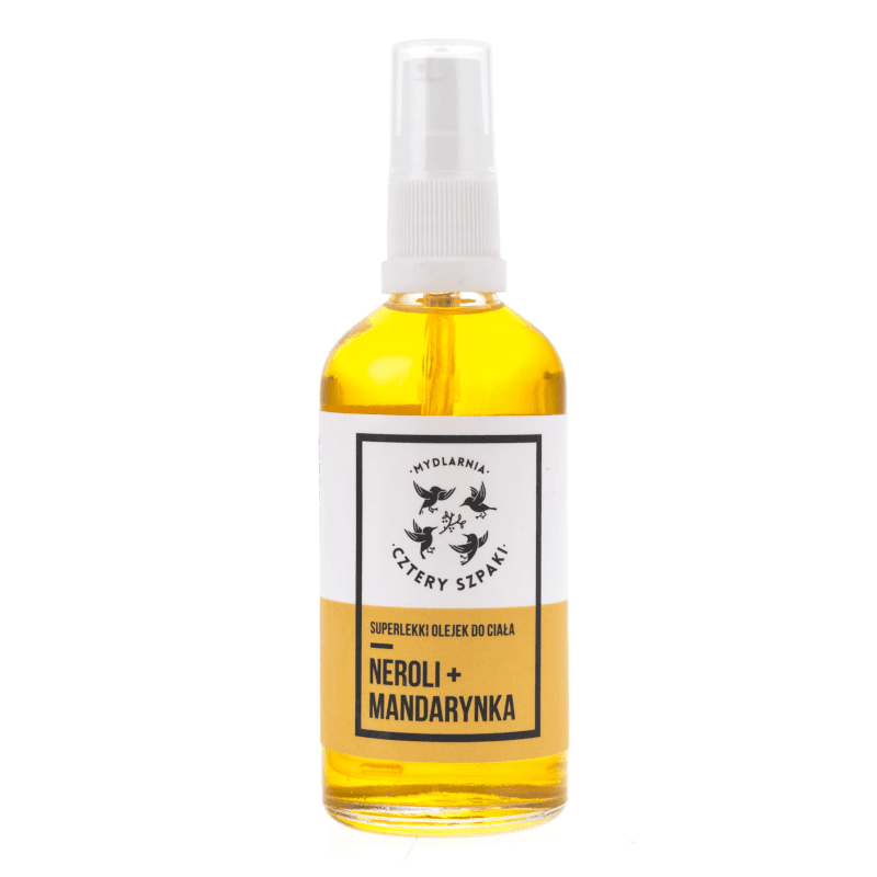 Kosmetyki Naturalne 4 Szpaki Superlekki olejek do ciała Neroli Mandarynka 100ml