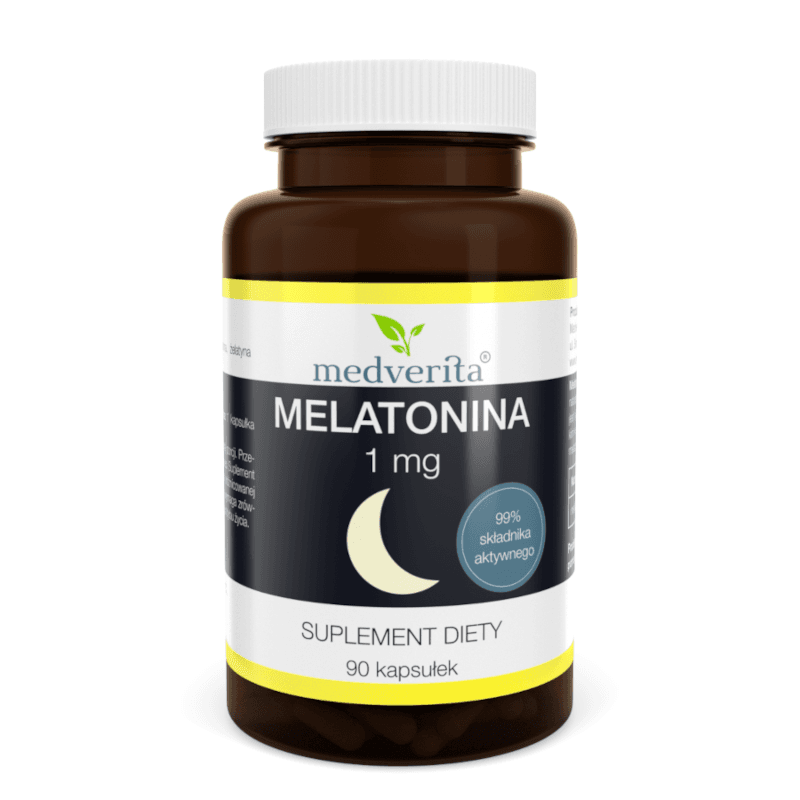 Dobry Sen MEDVERITA Melatonina 1mg 90kaps