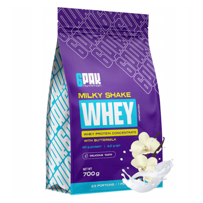 Odżywka Białkowa Koncentrat 6PAK Milky Shake Whey 700g