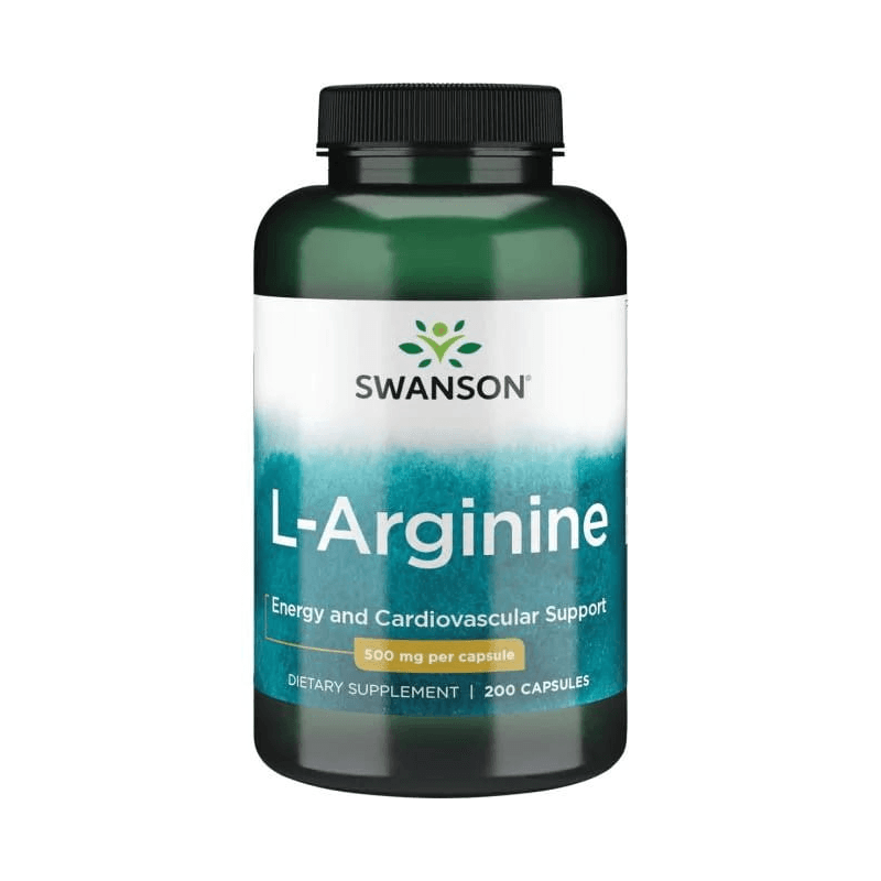 Układ Krążenia Swanson L-arginina 500mg 200kaps