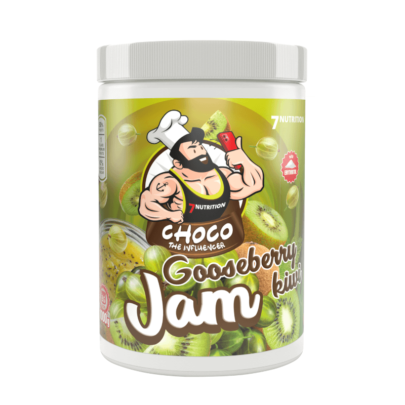 Zdrowa Żywność Frużelina 7Nutrition Jam Gooseberry-Kiwi 1000g