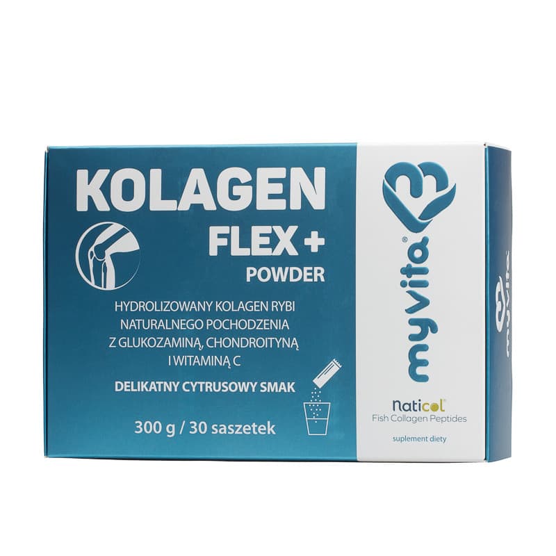 Regeneracja Stawów Kompleks MyVita Kolagen Flex+ 30sasz