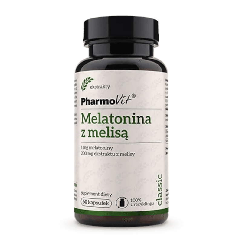 Dobry Sen Pharmovit Melatonina z Melisą 60kaps