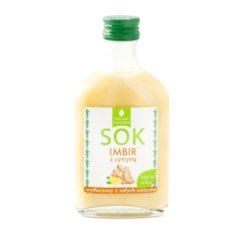 Zdrowa Żywność Soki Targroch Sok Imbir z Cytryną 200ml