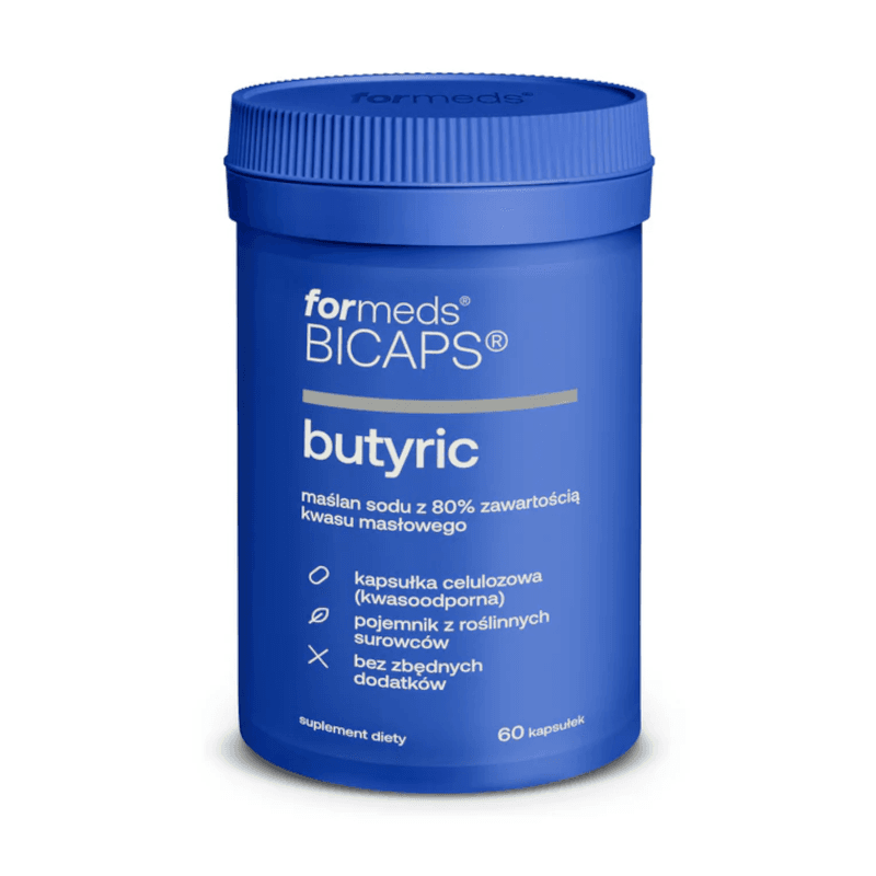 Trawienie Formeds Bicaps Maślan Sodu Butyric 60kaps