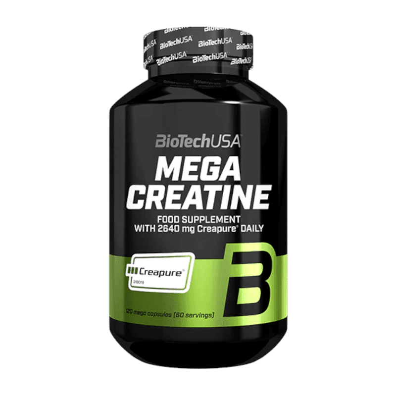 Monohydrat Kreatyny BioTechUSA Mega Creatine 120kaps