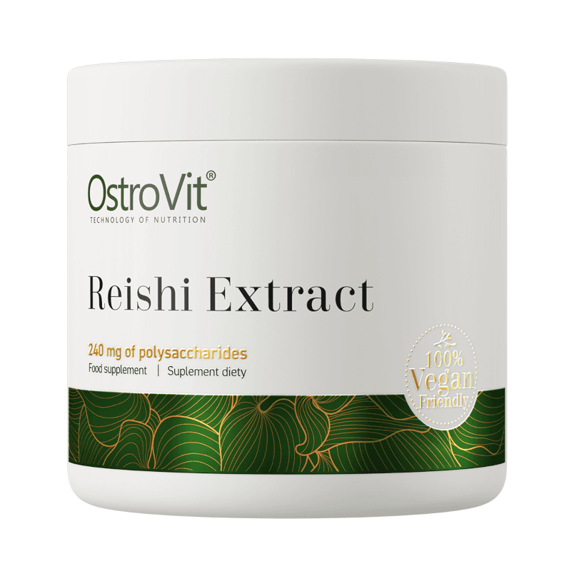 Wsparcie Odporności Grzyb OstroVit Reishi Extract VEGE 50g