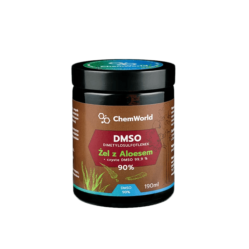 Kosmetyki Naturalne ChemWorld Żel DMSO 90% z Aloesem 190ml