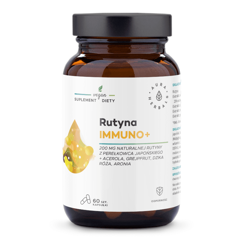 Odporność Aura Herbals Rutyna Immuno+ 60 kaps
