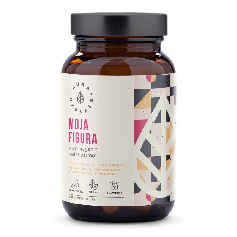 Odchudzanie Aura Herbals Moja Figura Wspomaganie Metabolizmu 60kaps