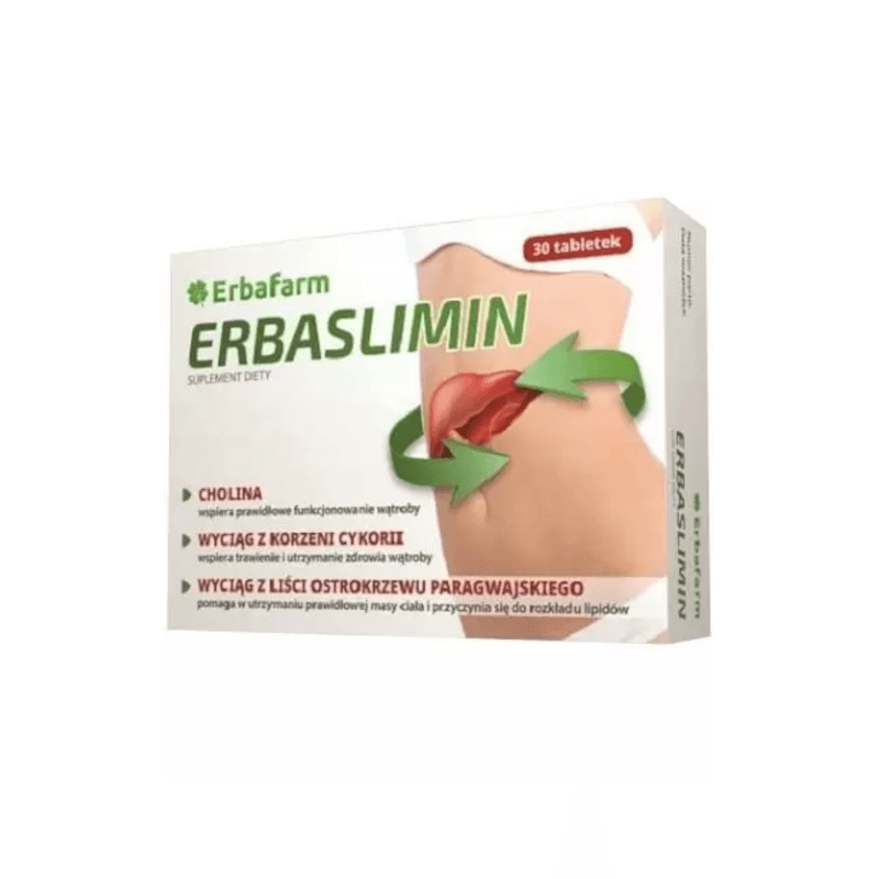 Wsparcie Wątroby ErbaFarm Erbaslimin 30tabs