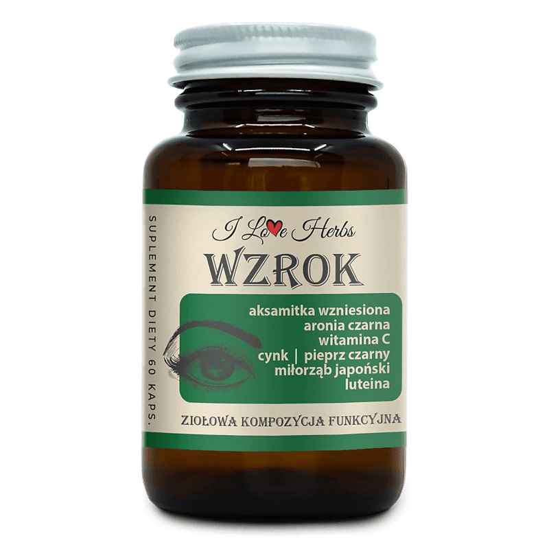 Oczy i Wzrok I love Herbs Wzrok 60kaps