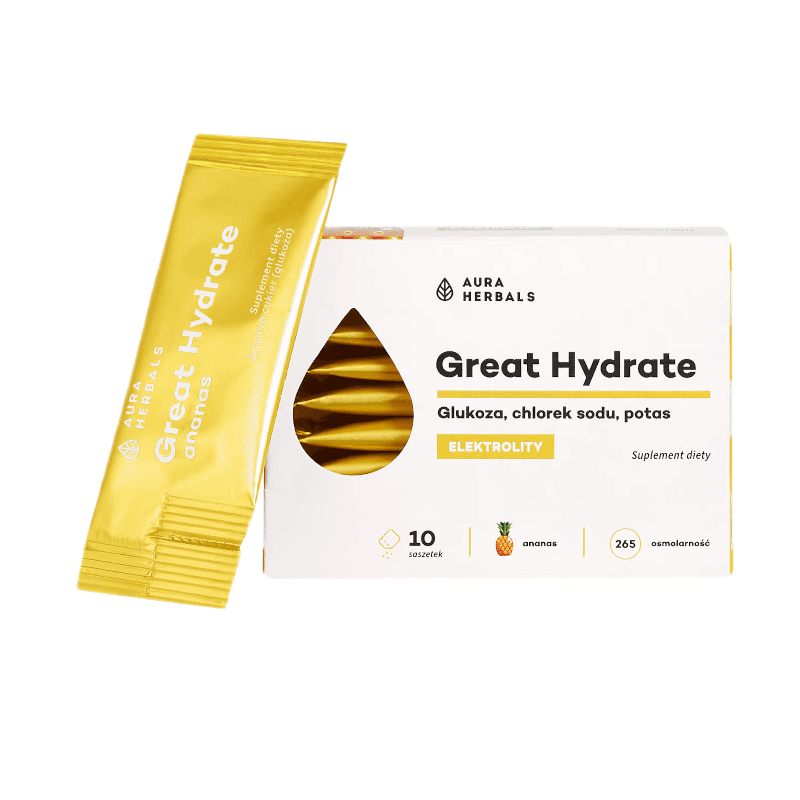 Elektrolity Aura Herbals Great Hydrate 10sasz