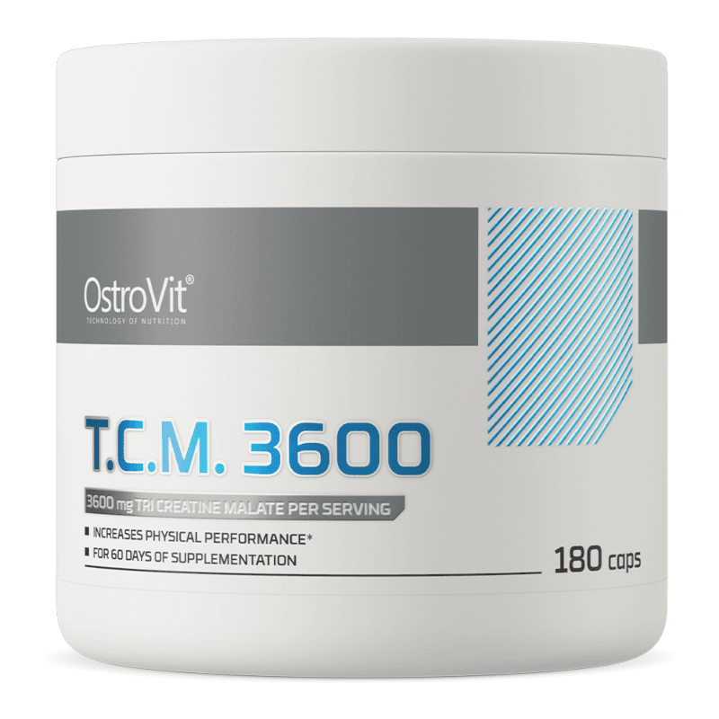 Kreatyna Jabłczan OstroVit T.C.M. 3600 mg 180caps