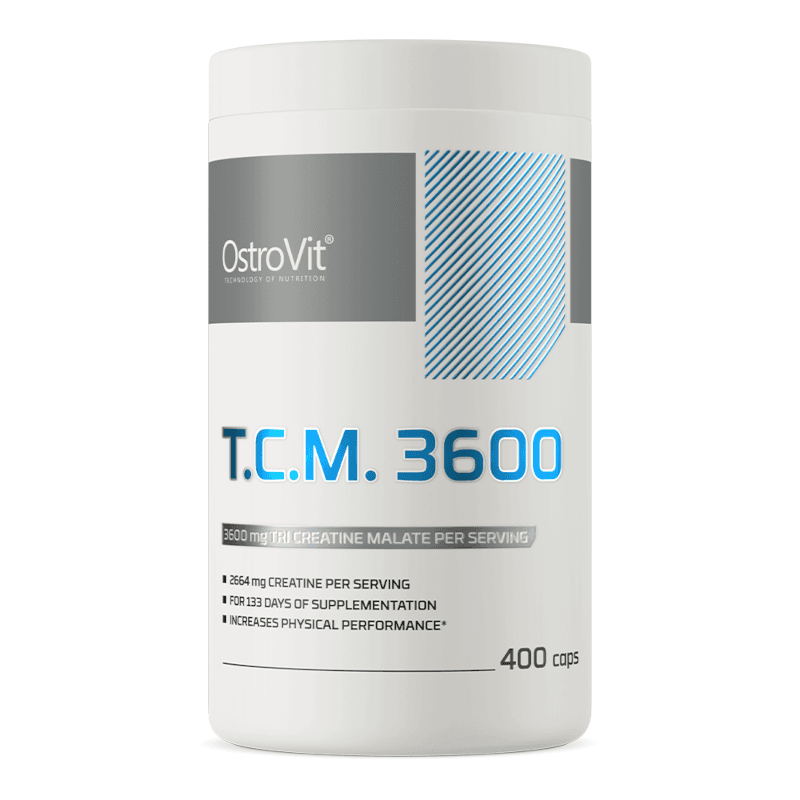 Kreatyna Jabłczan OstroVit T.C.M. 3600 mg 400caps