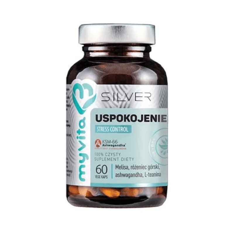 Stres i Nerwy MyVita Silver Pro Complex Uspokojenie 60kaps