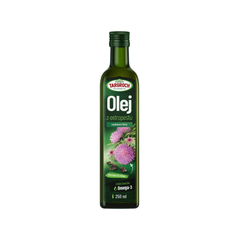 Zdrowe Tłuszcze Targroch Olej z Ostropestu 250ml