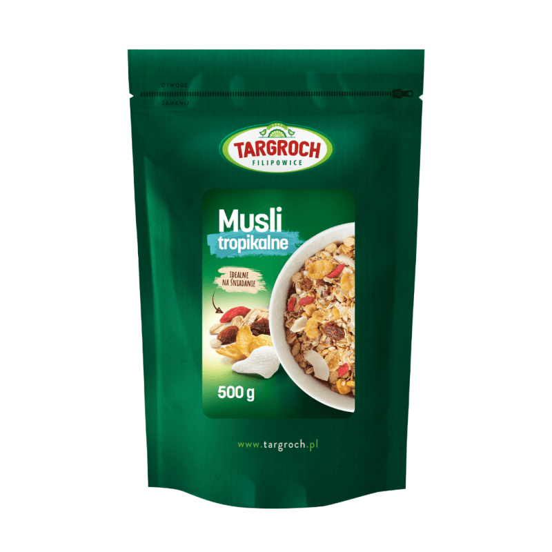 Zdrowa Żywność Targroch Musli Tropikalne 500g
