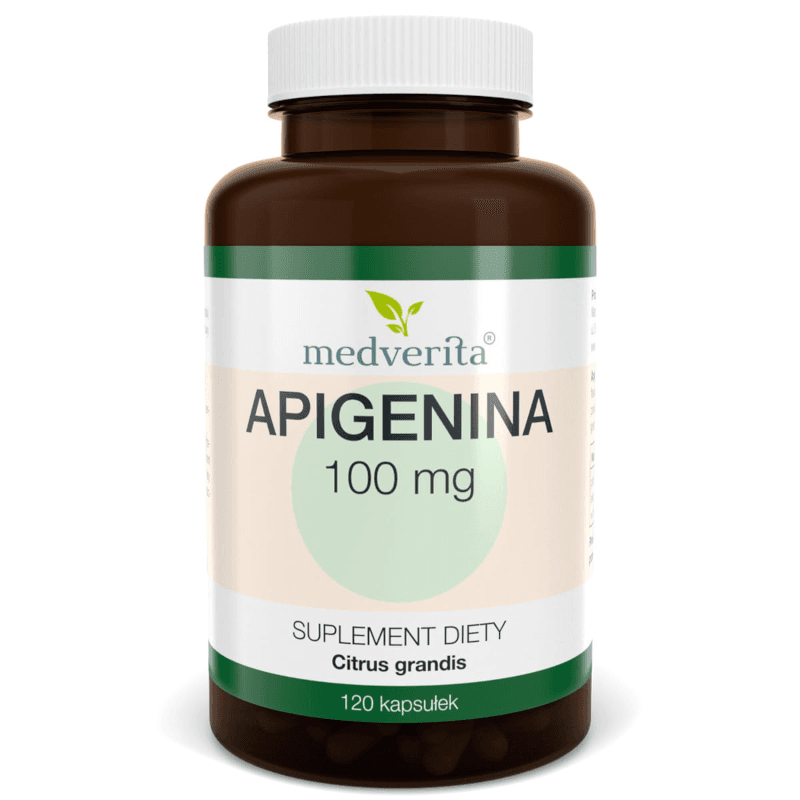 Antyoksydanty MEDVERITA Apigenina 100mg 120kaps