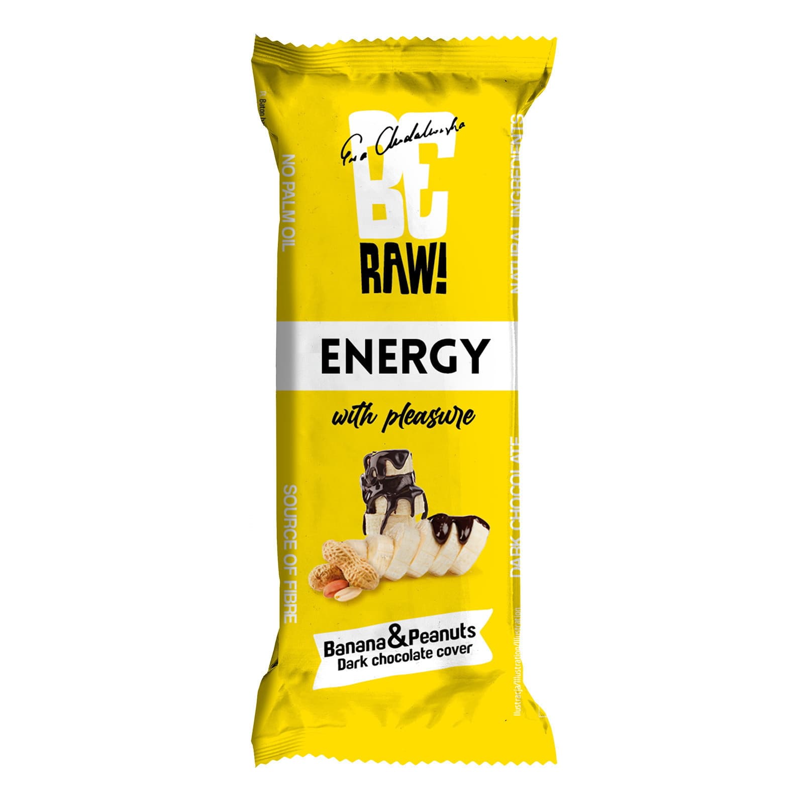 Baton Węglowodanowy BeRAW Energy Baton Masło Orzechowe Banan 40g