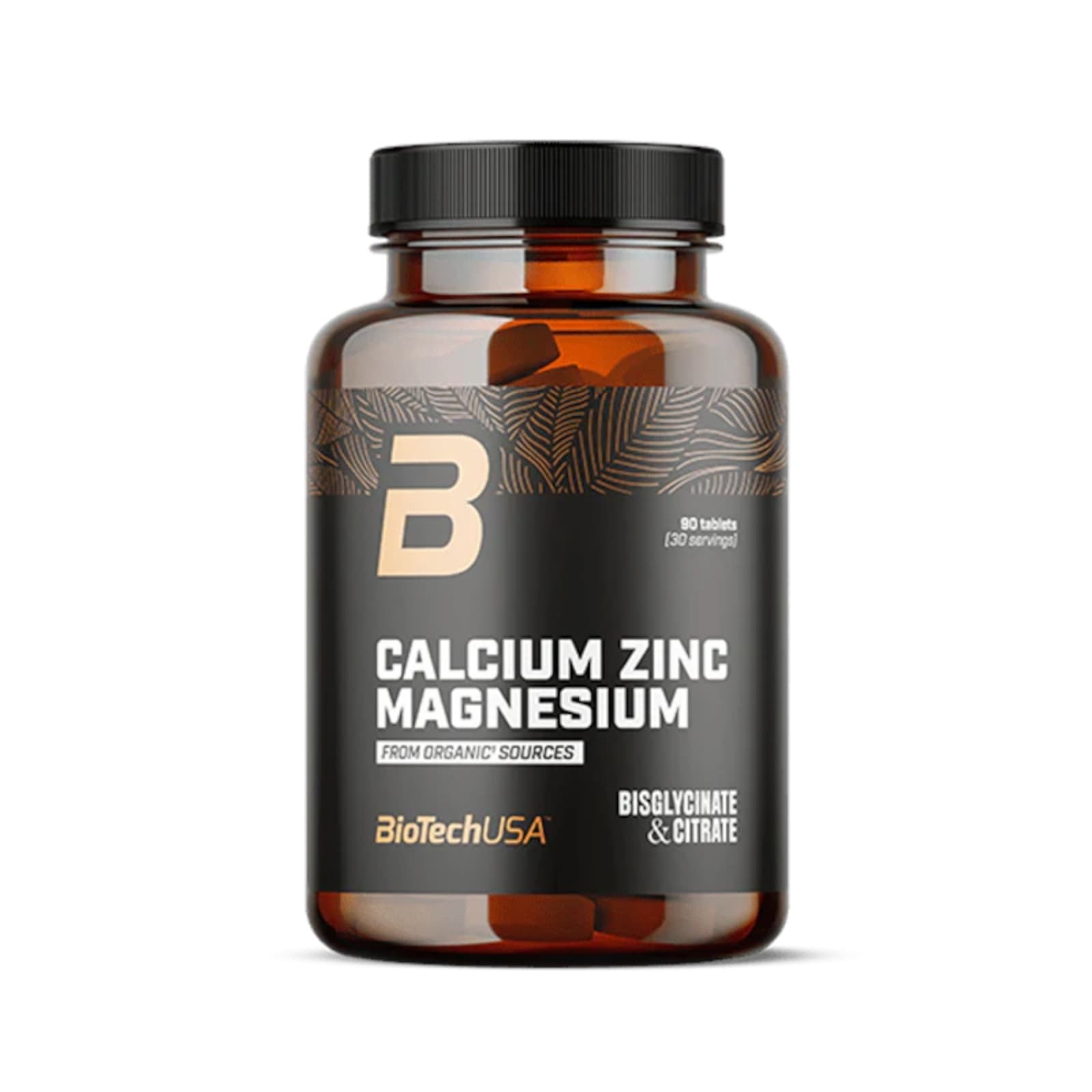 Minerały BioTech Calcium Zinc Magnesium organic 90tab